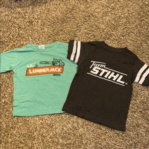 Toddler boys Stihl T-shirts
